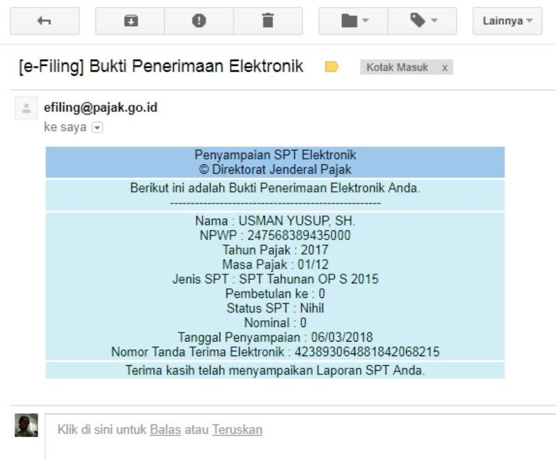  Kemenkeu Catat Porsi Pelaporan SPT Elektronik Capai 80,13 Persen