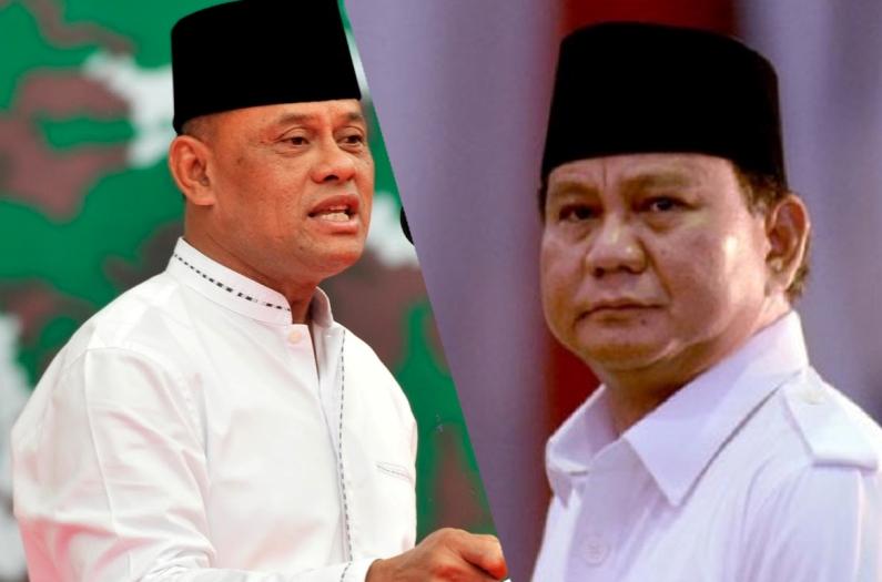  Viral di Media, Prabowo-Gatot Duduk Berdampingan di HUT Kopassus