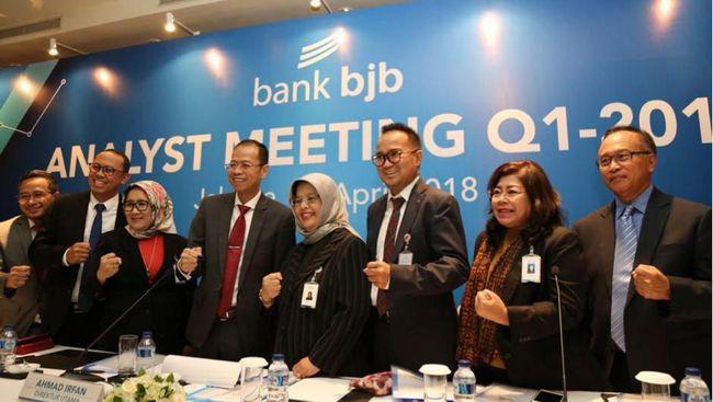  Kuartal I 2018, Penyaluran Kredit Bank BJB Tumbuh 13,2% 