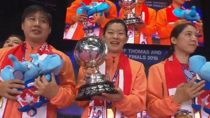  Tim Putri Jepang Berhasil Raih Piala Uber 2018