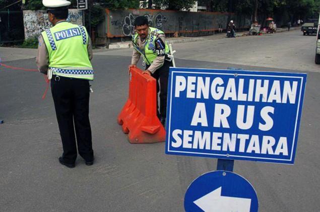  Antisipasi Malam Takbiran, Ini Pengalihan Arus Sekitar Monas
