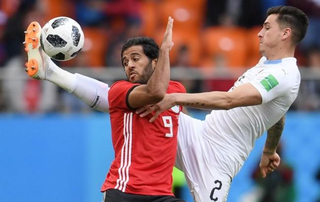  Gimenez Bantu Uruguay Bungkam Mesir, Tanduk Gol 0-1  