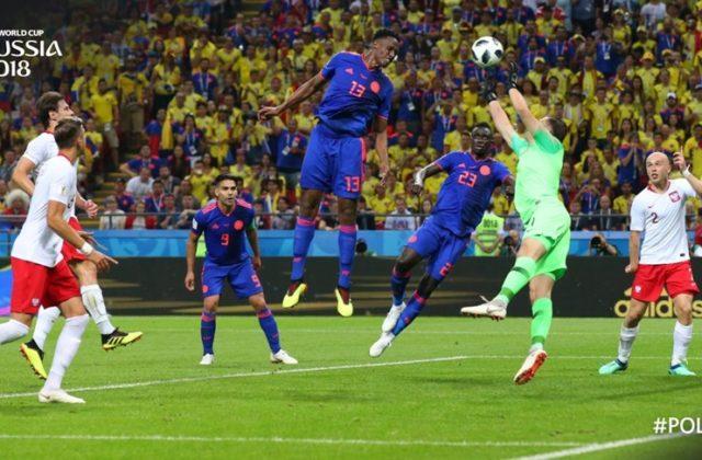  Tiga Gol Kolombia Singkirkan Polandia dari Piala Dunia
