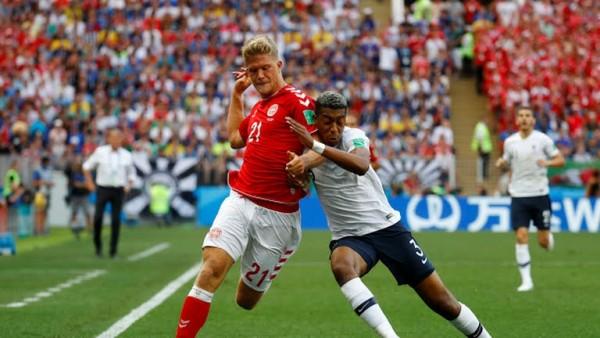  Tanpa Gol Babak Pertama, Denmark Tahan Imbang Prancis