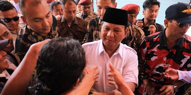  Usai Gunakan Hak Pilih, Prabowo: 