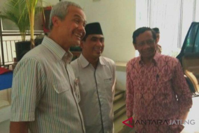  40 Menit, Mahfud MD dan Ganjar Gelar Pertemuan Tertutup