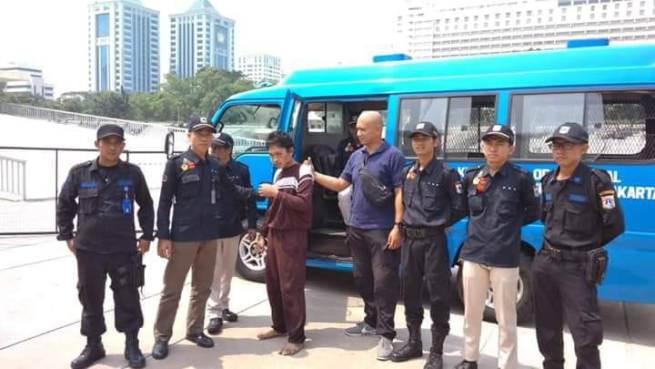  Soal Viral Pria Lebam di Lapangan Banteng, Begini Respons Dinsos DKI 