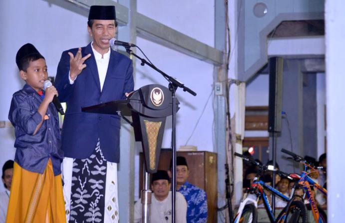   Idul Adha Momen Berbagi, Presiden Jokowi: Mari Bantu Saudara Kita di Lombok