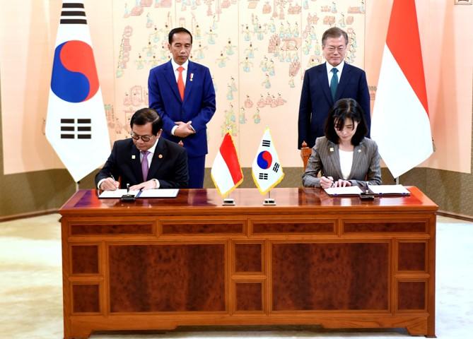  Pertemuan Bilateral Indonesia-Korsel, Ini 6 MoU yang Ditandatangani 