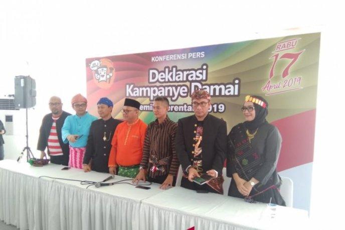  Ini Tiga Poin Deklarasi Kampanye Damai, Antisara dan Antihoaks Peserta Pemilu 2019