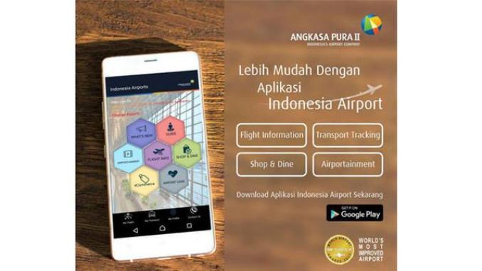  Ada Fitur Baru AP II di Aplikasi Indonesia Airport