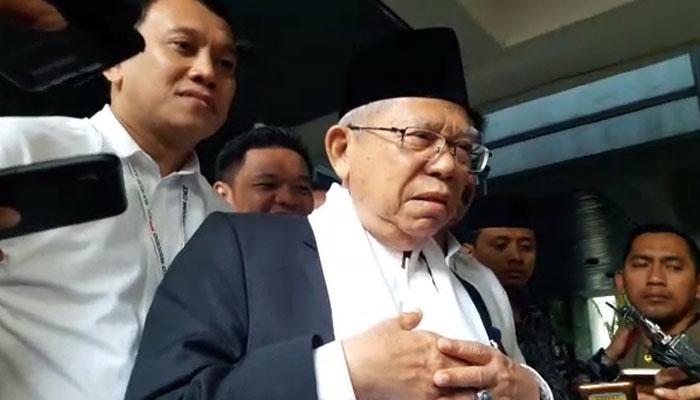  Ma‘ruf Amin: Saya Bahagia Didoakan Santri Menang Pemilu 2019