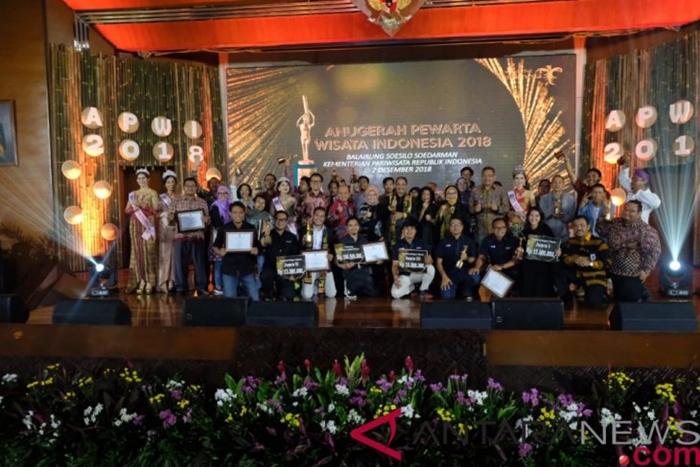  Menpar Tetapkan Tema Lomba Ajang Anugerah Pewarta Wisata Indonesia (APWI) 2019 