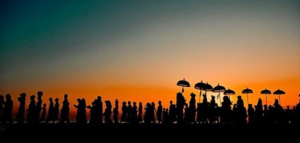  Umat Hindu Biak Peringati Hari Galungan dan Kuningan