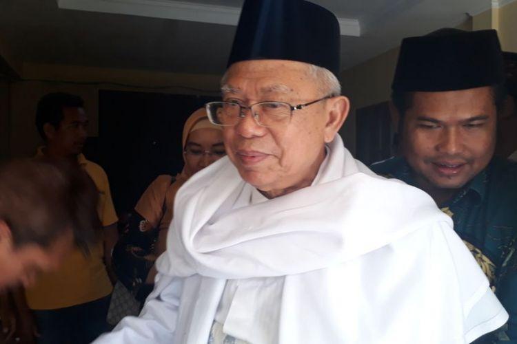  Ma‘ruf Amin Ajak Prabowo-Sandi Turut Bangun Bangsa Bersama
