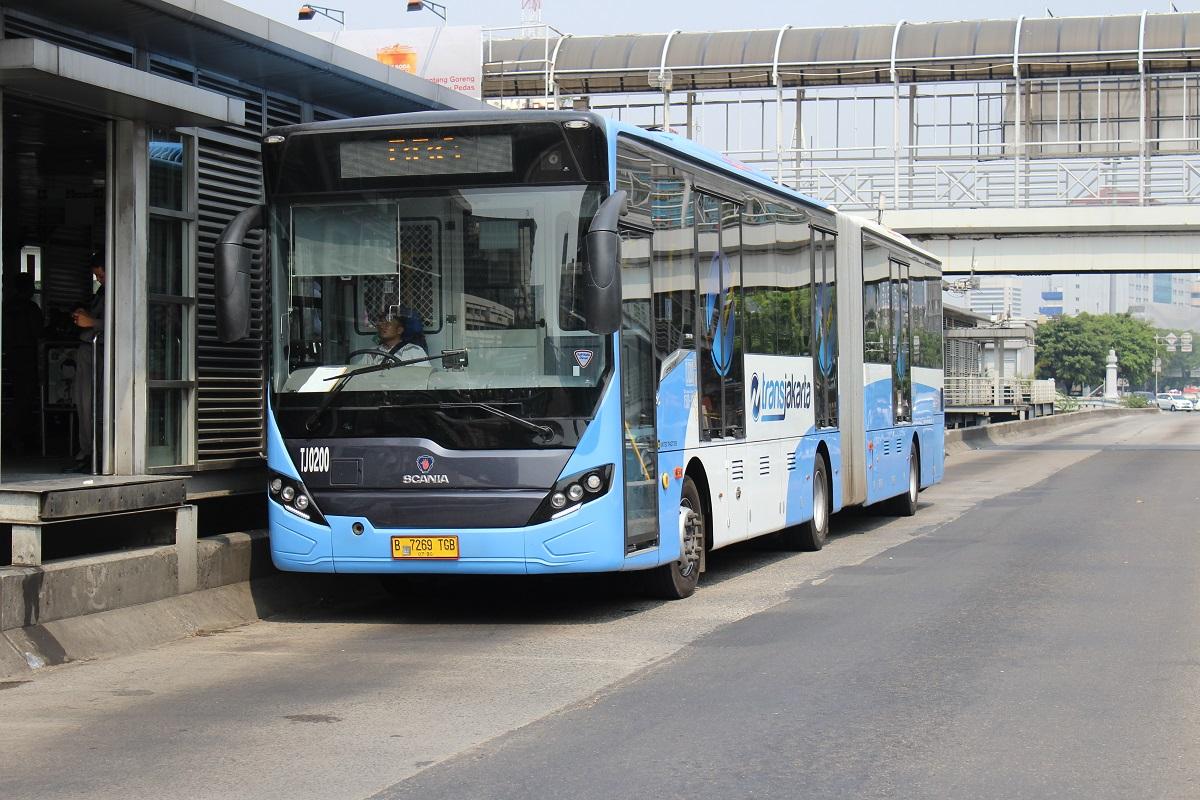  Transjakarta Buka Rute Stasiun Senen-Stasiun Tanah Abang
