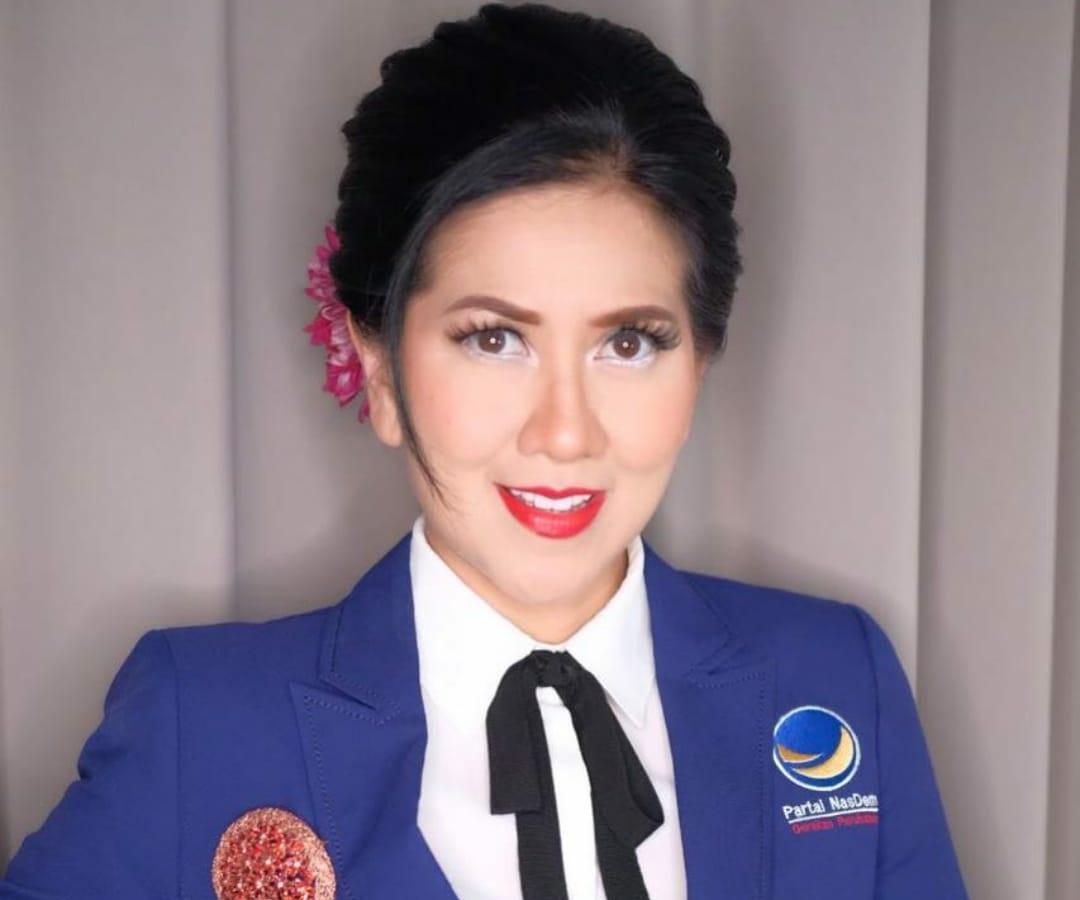  Venna Melinda Mengaku Tidak Punya Target Suara untuk Kembali ke Senayan