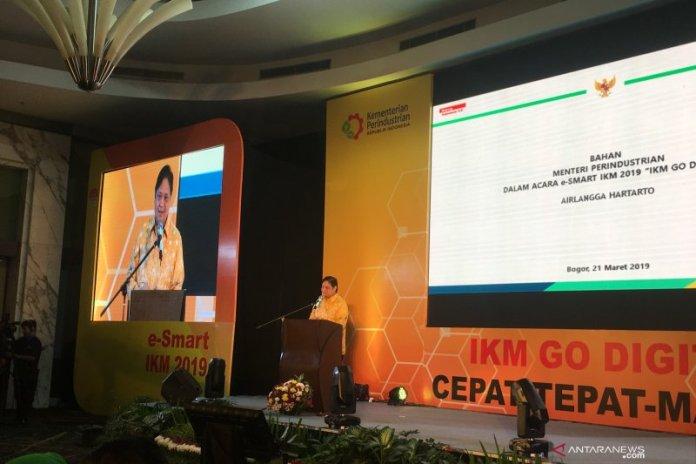  Menteri Airlangga Inginkan Pasar Daring Jadi Gerbang Transformasi Digital IKM