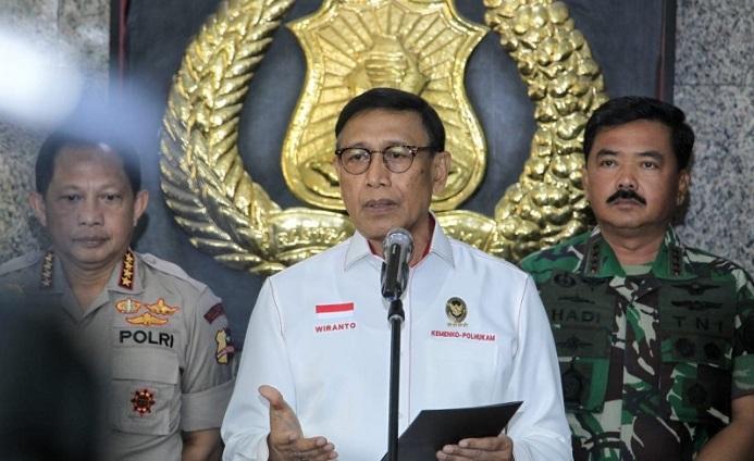  Menko Polhukam Wiranto Sebut Mantan Danjen Kopassus Tersangka Senjata Ilegal