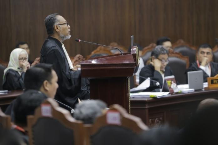  Sidang MK, BW Klaim Perolehan Suara Prabowo 52 Persen
