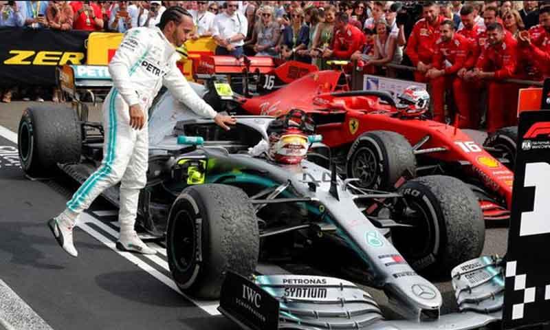  Hamilton Cetak Rekor 6 Kemenangan di GP Inggris