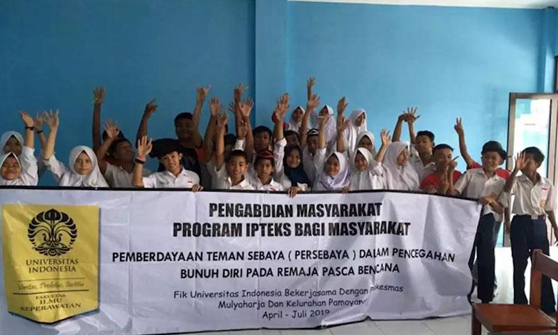  Universitas Indonesia Rilis Program Pesebaya Cegah Bunuh Diri Remaja