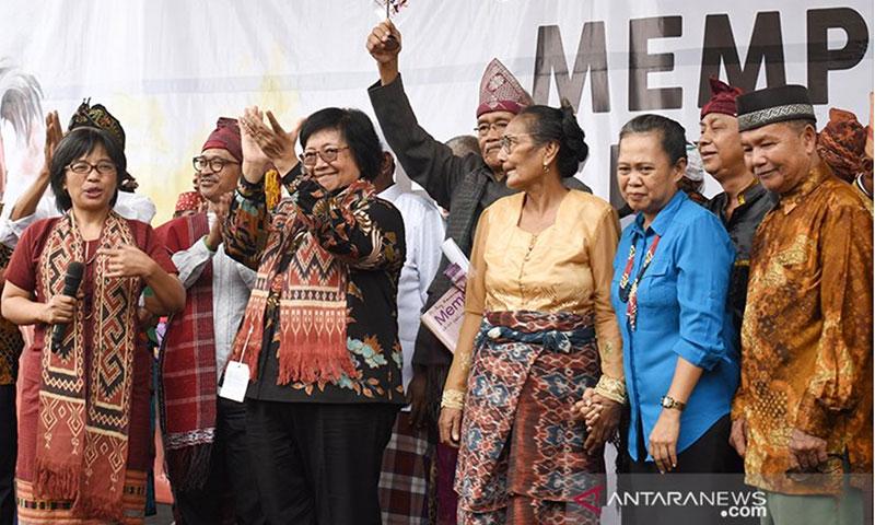  Peta 10,5 Juta Hektare Kawasan Adat Diserahkan ke Pemerintah