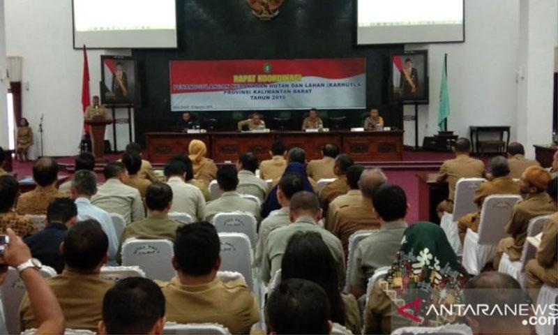  Gubernur Kalbar Panggil 94 Perusahaan Terindikasi Bakar Lahan