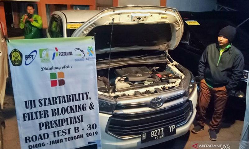  Bio-Solar B30 Sukses Uji Suhu Dingin di Dieng