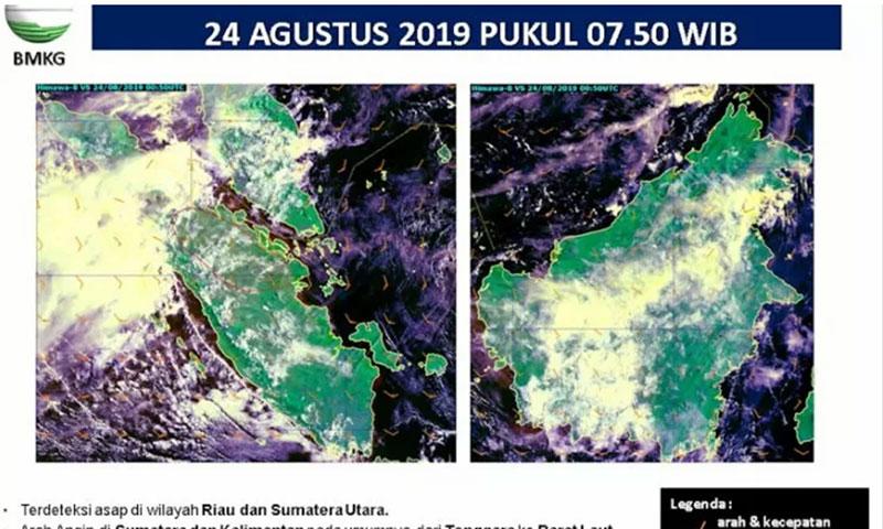  Ada 584 Titik Panas Karhutla Kepung Sumatera