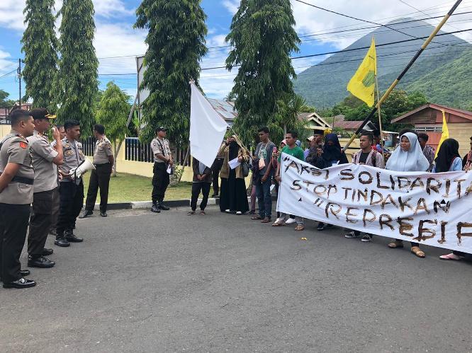  PMII Cabang Tidore Kecam Tindakan Represif 
