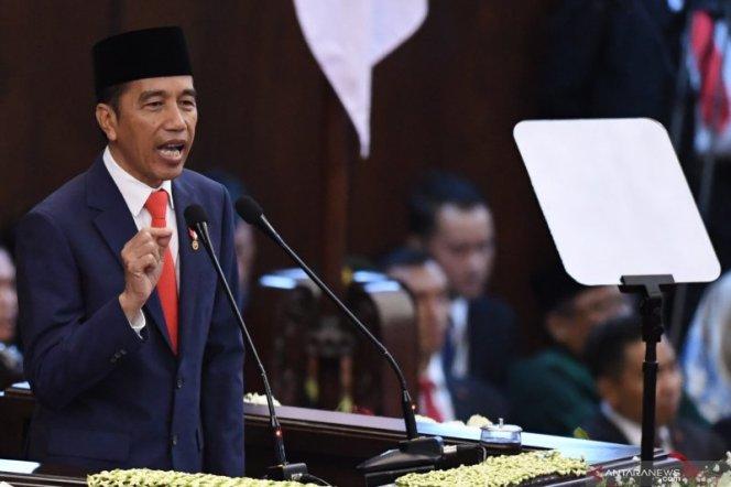  Pidato Perdana, Presiden Jokowi Sebut Lima Prioritas yang Akan Dikerjakan