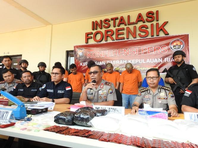  Polri Ungkap Jaringan Narkoba Internasional Indonesia-Malaysia