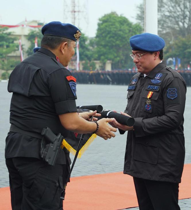  Ketua BPK Mendapatkan Penghargaan di HUT ke-74 Korps Brimob