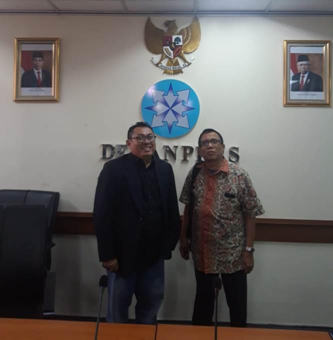  Bicara Perihal Konstituen, Ketum SMSI Silaturahmi ke Dewan Pers