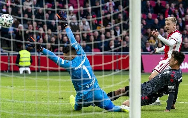  Ajax Kian Mantap di Puncak Setelah Tundukkan Sparta Rotterdam