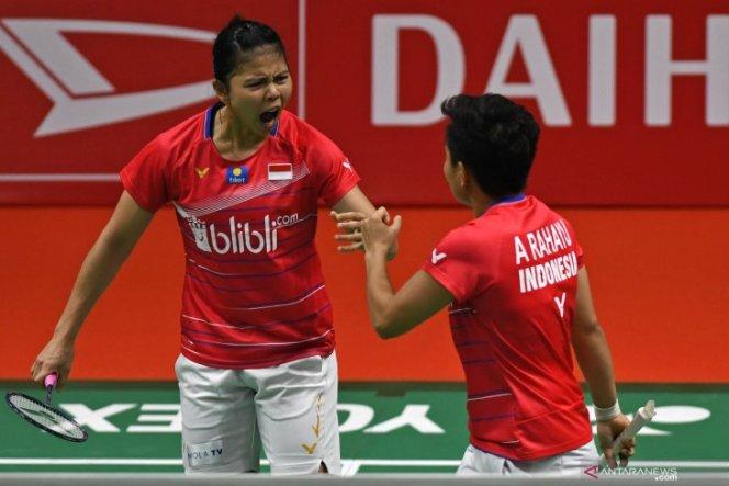  Greysia/Apriyani Sukses Amankan Tiket Final Barcelona Spain Masters 2020 