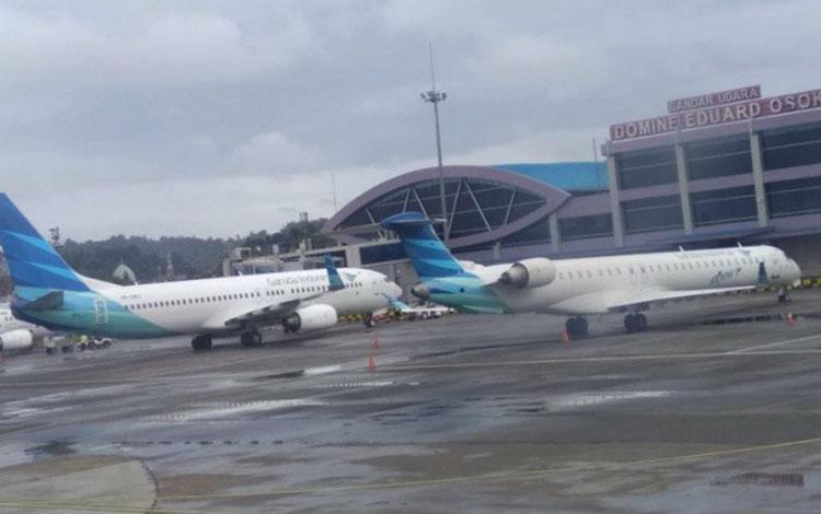  Garuda Tunda Sementara Angkut Penumpang dan Jamaah Umrah