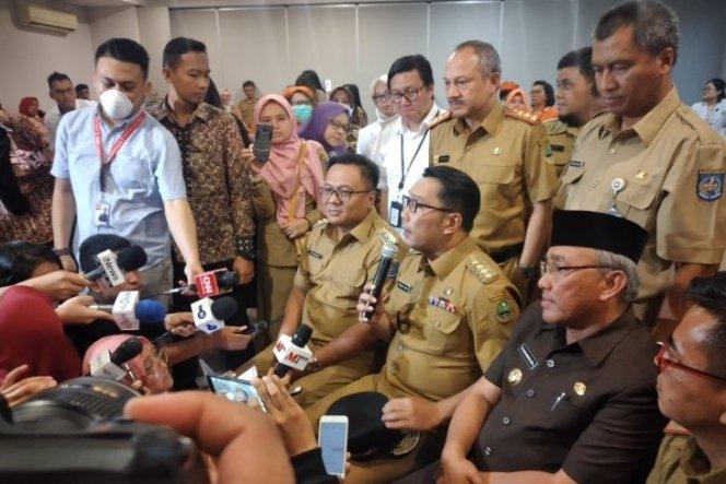  Gubernur Ridwan Kamil Bantah Penularan Covid-19 Bukan di Depok