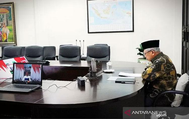  Wapres Imbau Bekerja dan Belajar dari Rumah Bukan untuk Berlibur
