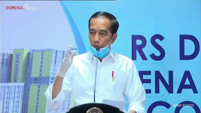  Presiden  Sampaikan Duka Cita atas Berpulangnya Tenaga Medis Saat Tangani COVID-19