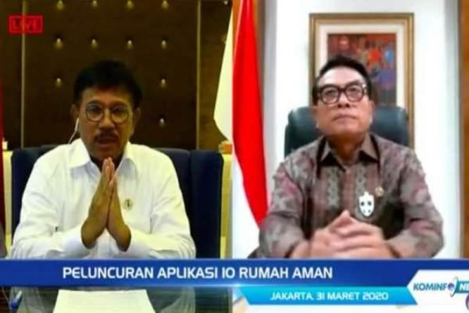  KSP Didukung Kominfo Luncurkan Aplikasi 10 Rumah Aman Pantau COVID-19
