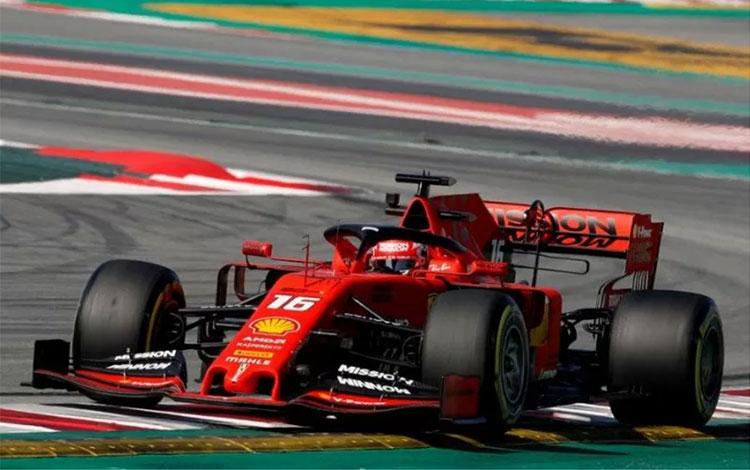  Charles Leclerc Juarai Balap Virtual China