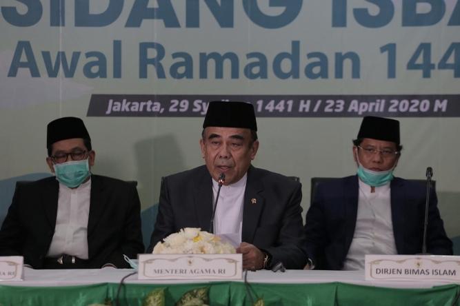  COVID-19 Masih Tinggi, Menag Ajak Umat Islam Salat Id di Rumah