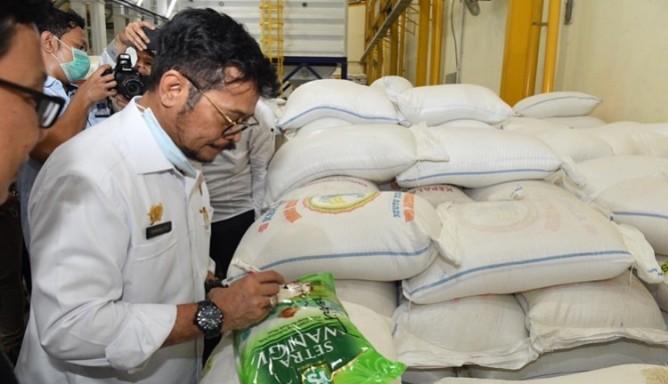  Selama Pandemi COVID-19, Mentan Syahrul Pastikan Stok Beras Aman