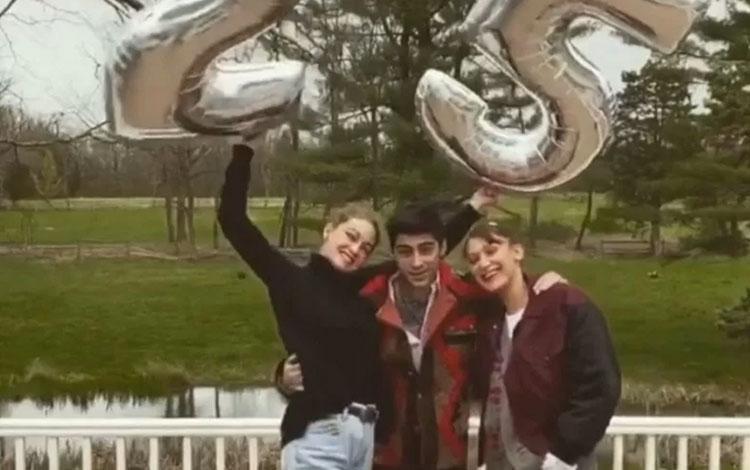 Gigi Hadid Rayakan Ulang Tahun dengan Zayn Malik