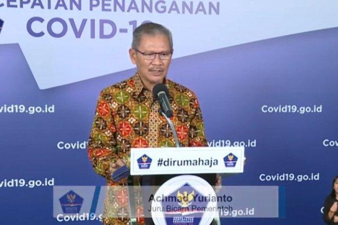  Achmad Yurianto Sebut COVID-19 Sudah Mulai Bisa Dikendalikan