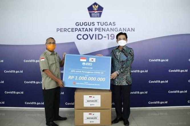   BWS Salurkan Dana CSR Rp1 Milyar untuk Penanganan COVID-19