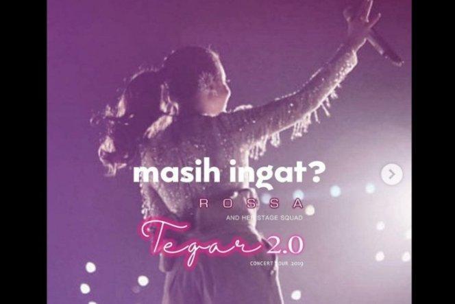  Digelar 5 Oktober, Rossa Ajak Penggemar Nonton Bareng ‘Tegar 2.0‘