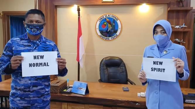  Komandan Lanud Silas Papare Ciptakan Lagu untuk Pahlawan Penanganan COVID-19